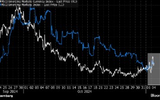 新兴市场资产上涨 交易员削减对特朗普胜选的押注