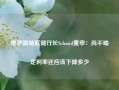 堪萨斯城联储行长Schmid重申：尚不确定利率还应该下降多少