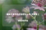 摩根大通市场份额增长十年 获标普上调信用评级